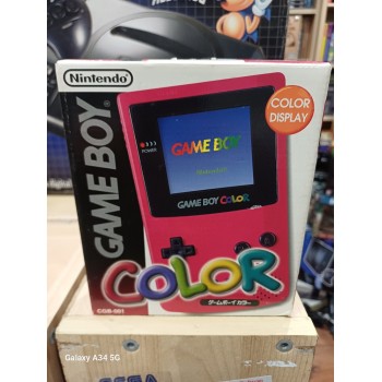 GAME BOY COLOR Rouge Compl&egrave;te (Excellent &eacute;tat)
