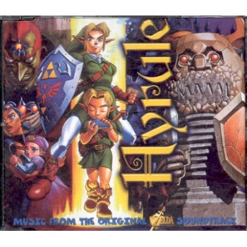 ZELDA OCARINA OF TIME CD 4 TITRES