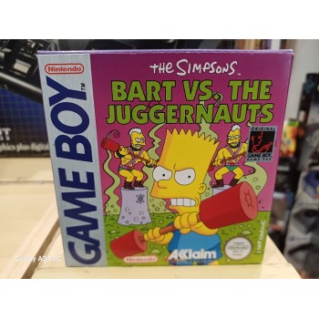Bart Vs The Juggernauts The Simpsons Pal Frg (sans notice, excellent &eacute;tat)