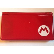 DS LITE Rouge Mario avec chargeur (l&eacute;g&egrave;rement us&eacute;e)