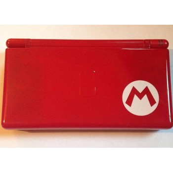 DS LITE Rouge Mario avec chargeur (l&eacute;g&egrave;rement us&eacute;e)