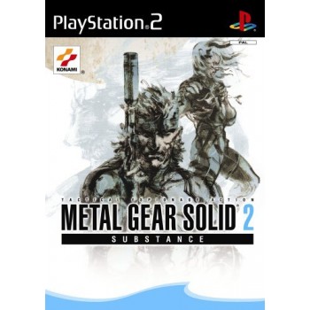 METAL GEAR SOLID 2 Substance pal fr (tr&egrave;s bon &eacute;tat)