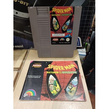 SPIDER-MAN RETURN OF THE SINISTER SIX (Notice et carte)
