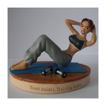 FIGURINE LARA CROFT tomb raider, training home