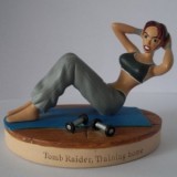 FIGURINE LARA CROFT tomb raider, training home