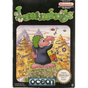 LEMMINGS (Boite SCN, notice/ jeu FRA)