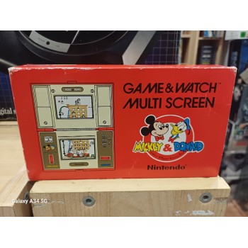 MICKEY & DONALD Game & Watch (tr&egrave;s bon &eacute;tat)