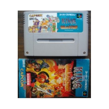 THE KING OF THE DRAGONS (cartouche+notice)