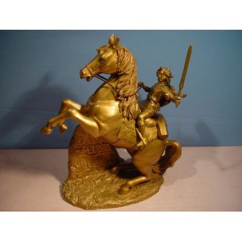 ZELDA Twilight Princess GOLD STATUE Club Nintendo