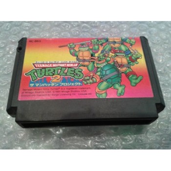 TURTLES NINJA 2 (cart. seule)